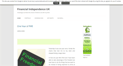Desktop Screenshot of financialindependenceuk.com